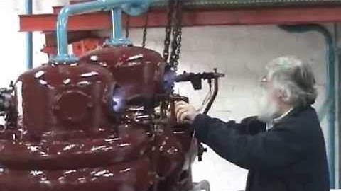 1921 Vickers-Petter  2 stroke diesel engine