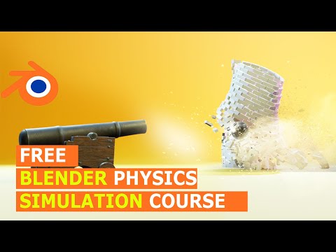 blender physic simulation free course