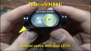Nitecore HA11 Headlamp Kit Review! (Runs On One AA 1.5v, 240 Lumens, Super Light Weight!)