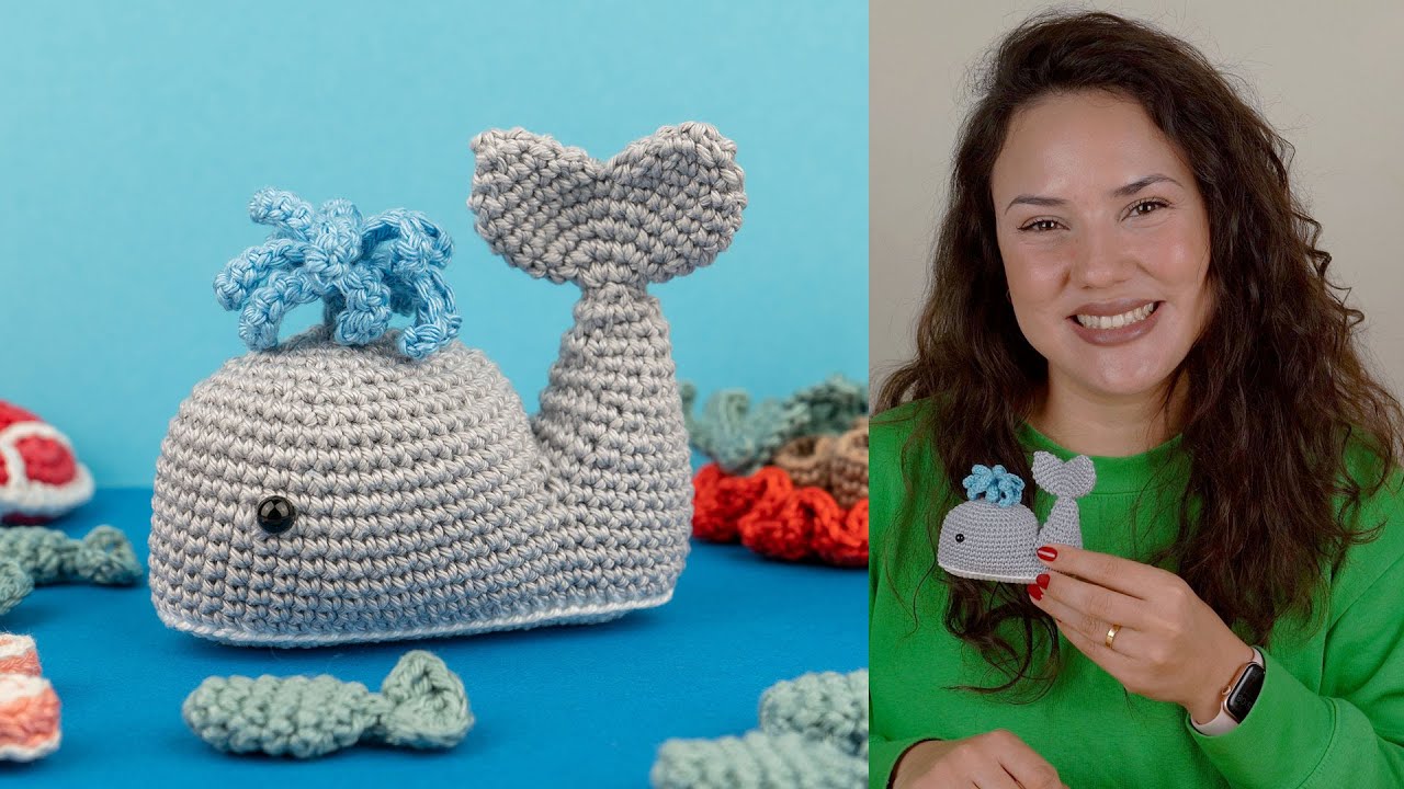 COMO FAZER BALEIA DE AMIGURUMI - PARTE 1 | ATELIÊ JÉSSICA BRANDÃO | #141