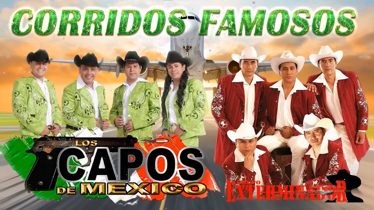 Grupo Exterminador vs Los Capos De Mexico Puros Corridos Perrones Mix