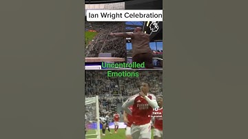 Ian Wright’s Iconic Celebration 🔥 | Arsenal Legend Moment