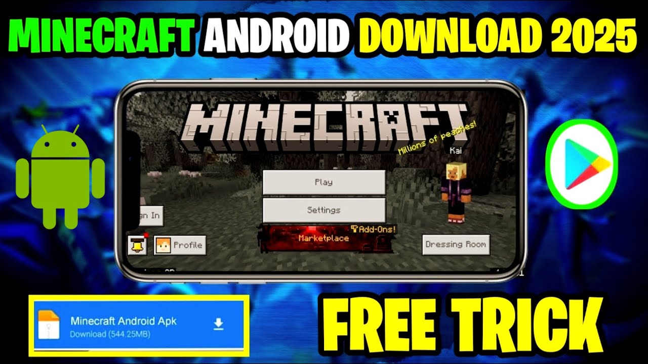 How To Install Minecraft On Android Free !! Live Proof Download ...