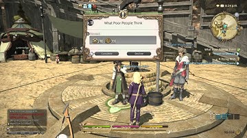 FINAL FANTASY XIV: A Realm Reborn - What Poor People Think