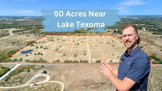 North Texas Land For Sale - 50 Acres Near Lake Texoma