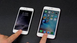 Touch ID - iPhone 6S vs. iPhone 6 - YouTube