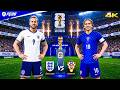 FC 26 | England vs Croatia | FIFA World Cup 2026 Group Stage | Kane vs Modrić | PC™️ 4K60 Gameplay