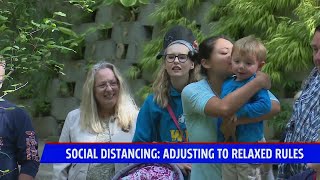 How to set social distancing boundaries