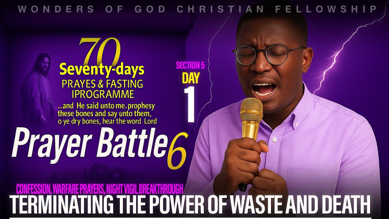 Day 41: MFM 70 Days Fasting and Prayer 2025  | Warfare Prayers | Confession | Midnight Vigil Prayer