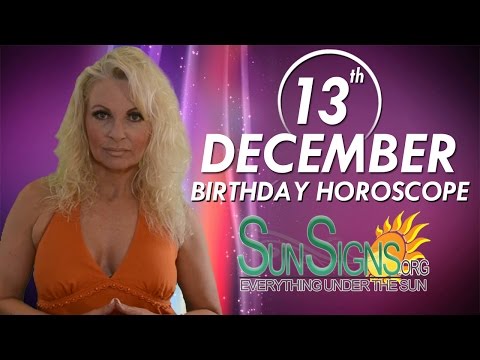 فيديو: ماذا يعني أن تولد في 13 ديسمبر؟