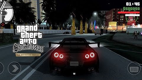 GTA San Andreas Definitive Edition V5 Android - Remastered 4K Graphics Modpack
