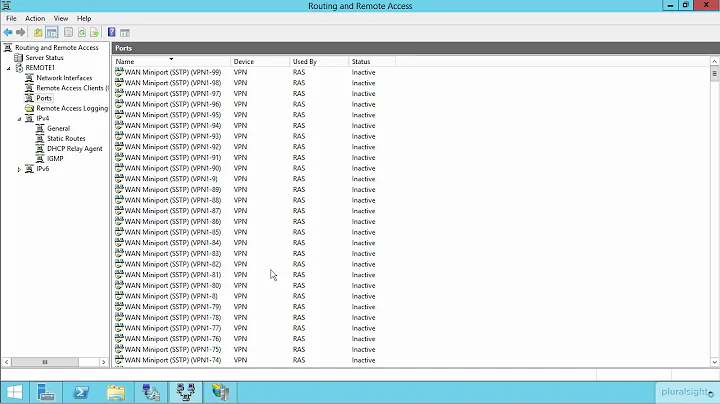 Configure RRAS Security
