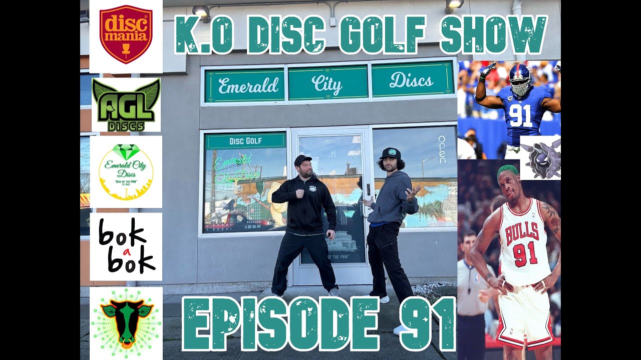K.O Disc Golf Show Episode 91! Happy New Year! Seatac Course Review! New Sponsors? New Videos! &more