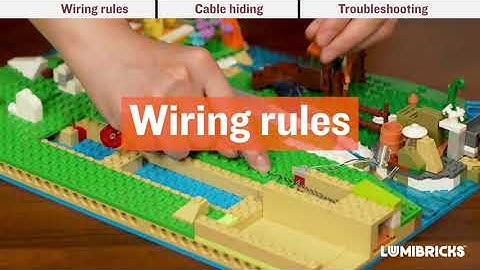 How to Route Lumibricks Light Wires | Cable Management Tips