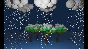 Easy Snowfall Animation & Snow Cloud in Blender | Blender Complete Beginner Tutorial