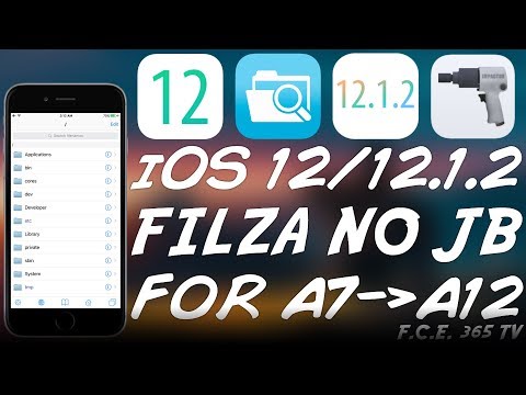 iOS .. /  How To Get FILZA (No Jailbreak) FOR iPhone S, , , , X, etc. With ROOT