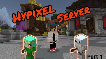 Playing Hypixel like server part 1 #hypixel #funnyvideo #wenpixel #minecraft #trending