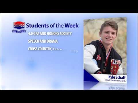 Students of the Week: Bradley Graves and Kyle Schaff of Huntley Project High School