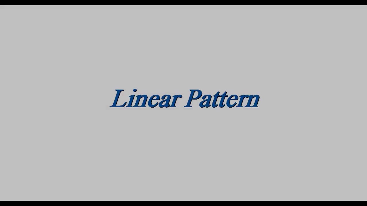 Solidworks tutorial for beginners 2018 part 30 (Linear Pattern ...
