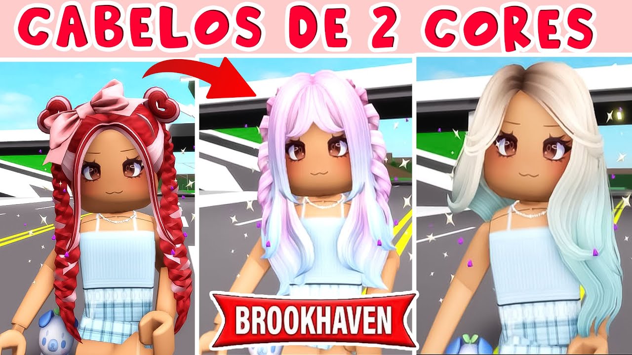 CÓDIGOS SECRETOS DE CABELOS DO BROOKHAVEN GRÁTIS (Roblox) 