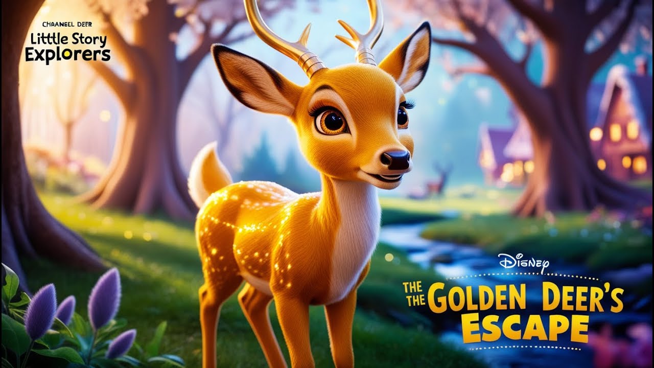 The Golden Deer's Daring Escape from Little Story Explorers! YouTube