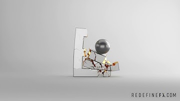 tyFlow Destruction in 3Ds max / Motion Design / RedefineFX