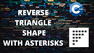 Details Right Triangle pattern using asterisk in reverse order  in C++/C URDU/HINDI News