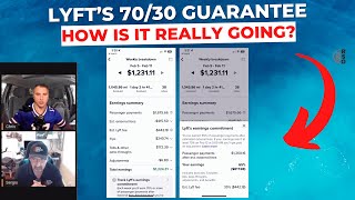 How Is Lyft's 70/30 Guarantee Going?!