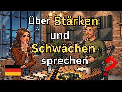 Talking About Your Strengths & Weaknesses in German 🇩🇪 | Speak German