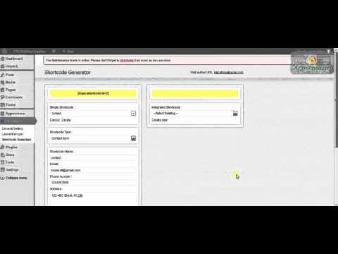 How to Create Shortcode with Shortcode Generator