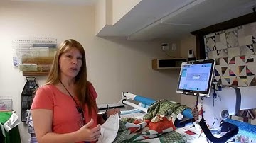 Getting Quilts on and off the frame efficiently