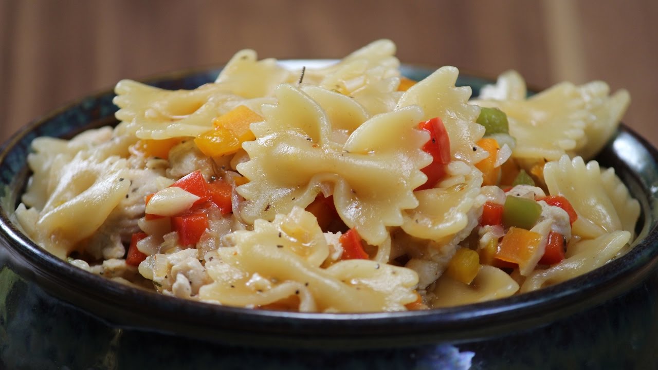 One Pot Pasta With Chicken