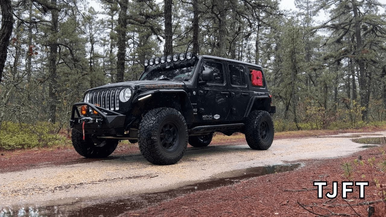 OffRoading During A Flood Warning Jeep Wrangler Solo Trip YouTube