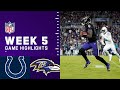 Highlights: Ravens’ Top Plays vs. Colts
