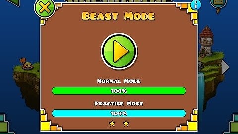 Geometry Dash World: Dashlands Level 2: Beast Mode