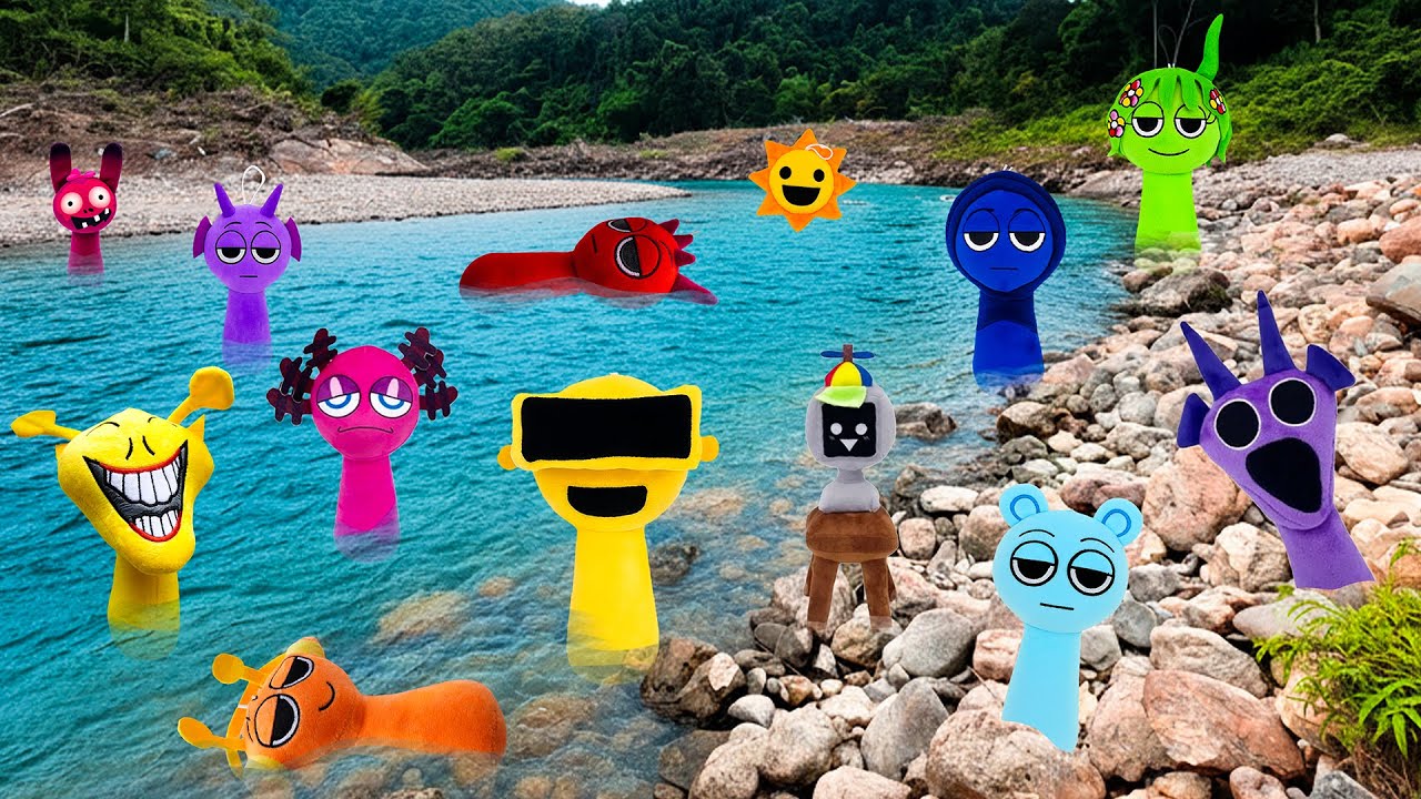 У тихой реки... Я нашёл нечто неожиданное – так много SPRUNKI