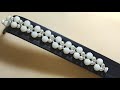 Inci boncuk ile bileklik yapımı / Браслет из жемчуга / Pearls bracelet making /