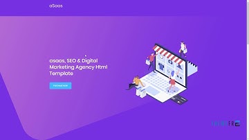 aSaas - Software, App, Saas Landing HTML Template        Justice Brod
