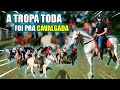 CAVALGADA com PEÃO ABEIA e meu PRIMO CAIU DO CAVALO