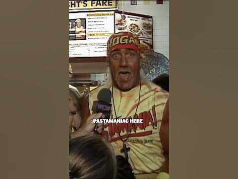 Hulk Hogan had a restaurant called PASTAMANIA 🤣 - YouTube