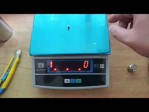 Ваги фасувальні ВТЕ-Центровес-6-Т3-ДВ до 6 кг, дискретність 1 г, видео 1