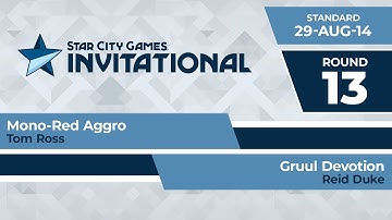 SCGINVI: Round 13 - Tom Ross vs Reid Duke | Standard
