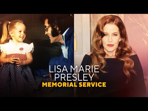 Lisa Marie Presley Full Memorial Service