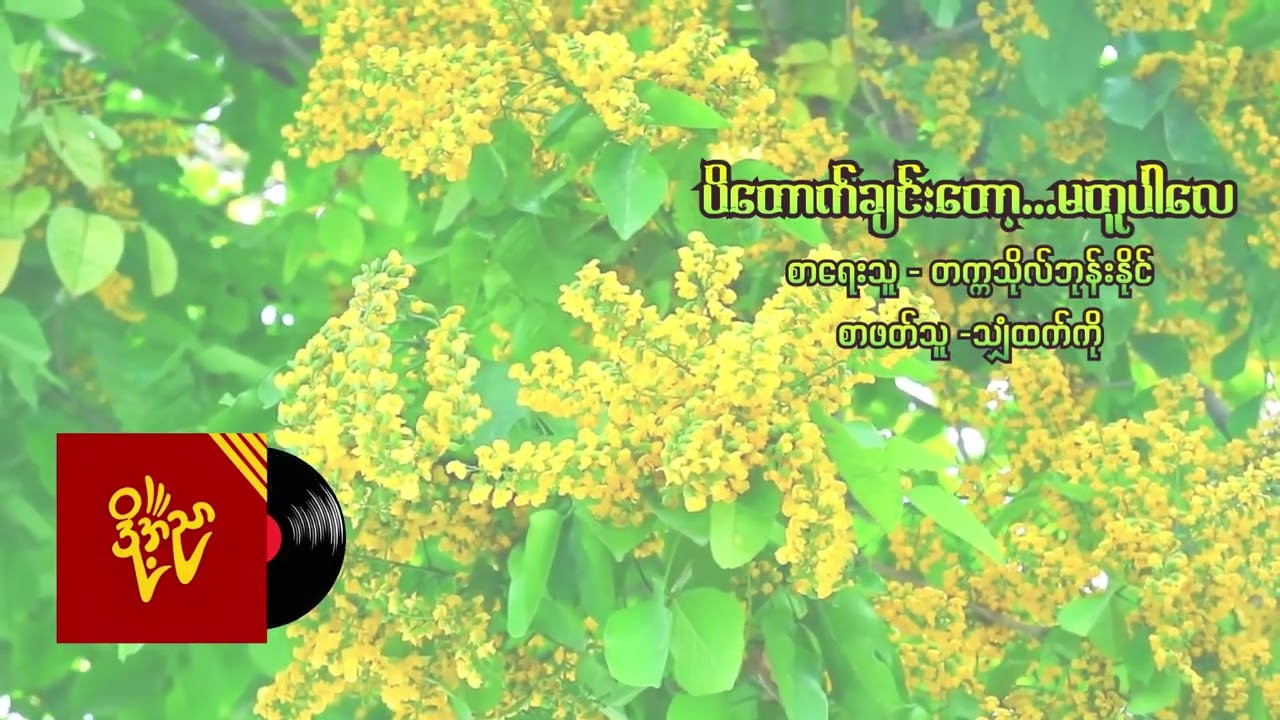 ပိတောက်ချင်းတော့မတူပါလေ 