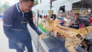 Amazing Goat BBQ in HALAL Festival in Central Masjid | Thailand