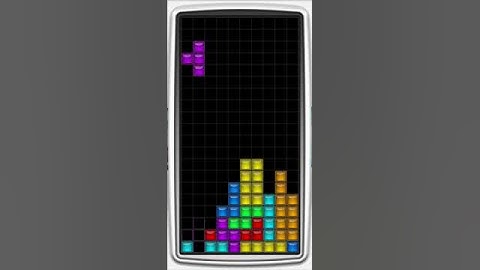 Tetris gameplay video, no talking #shorts