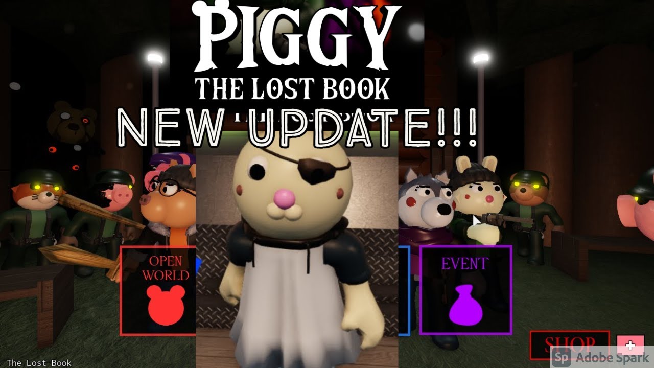 Piggy The Lost Book New Update Bunny Npc Piggy Tlb Update