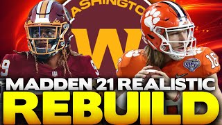Rebuilding The Washington Football Team! We Drafted A X Factor Offensive Lineman!! Madden 21 Rebuild