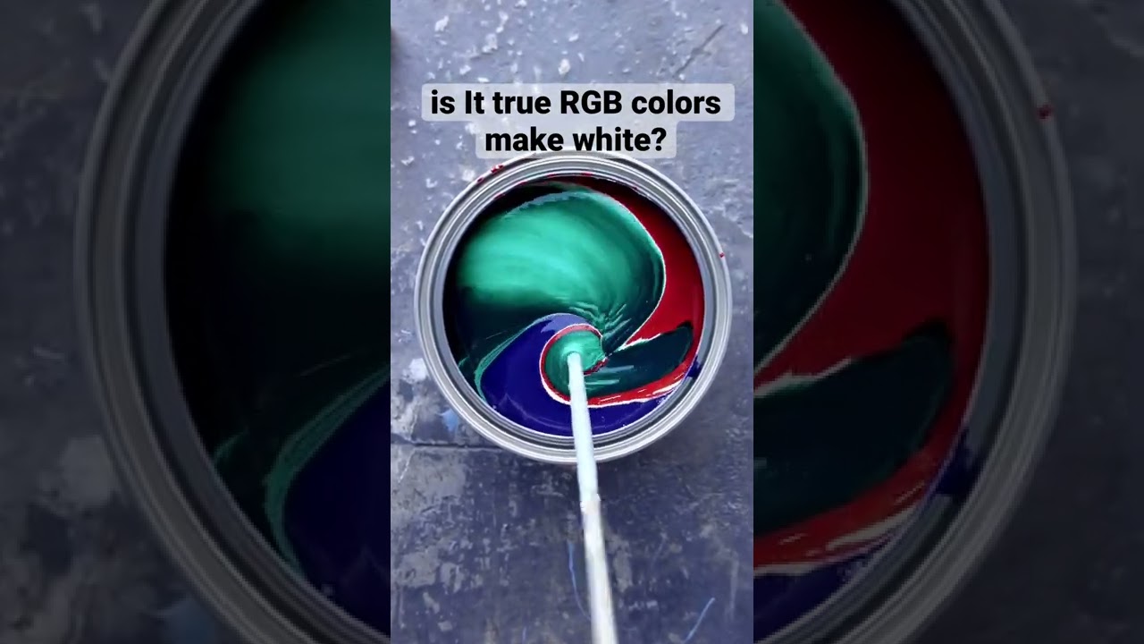 Why do RGB make white?