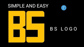 CREATE BEAUTIFUL LOGO USING PIXELLAB ON YOUR MOBILE | BS LOGO #viral #logo #trend @FaizyNhidz CREATE BEAUTIFUL LOGO USING PIXELLAB ON YOUR MOBILE | BS LOGO #viral #logo #trend @FaizyNhidz